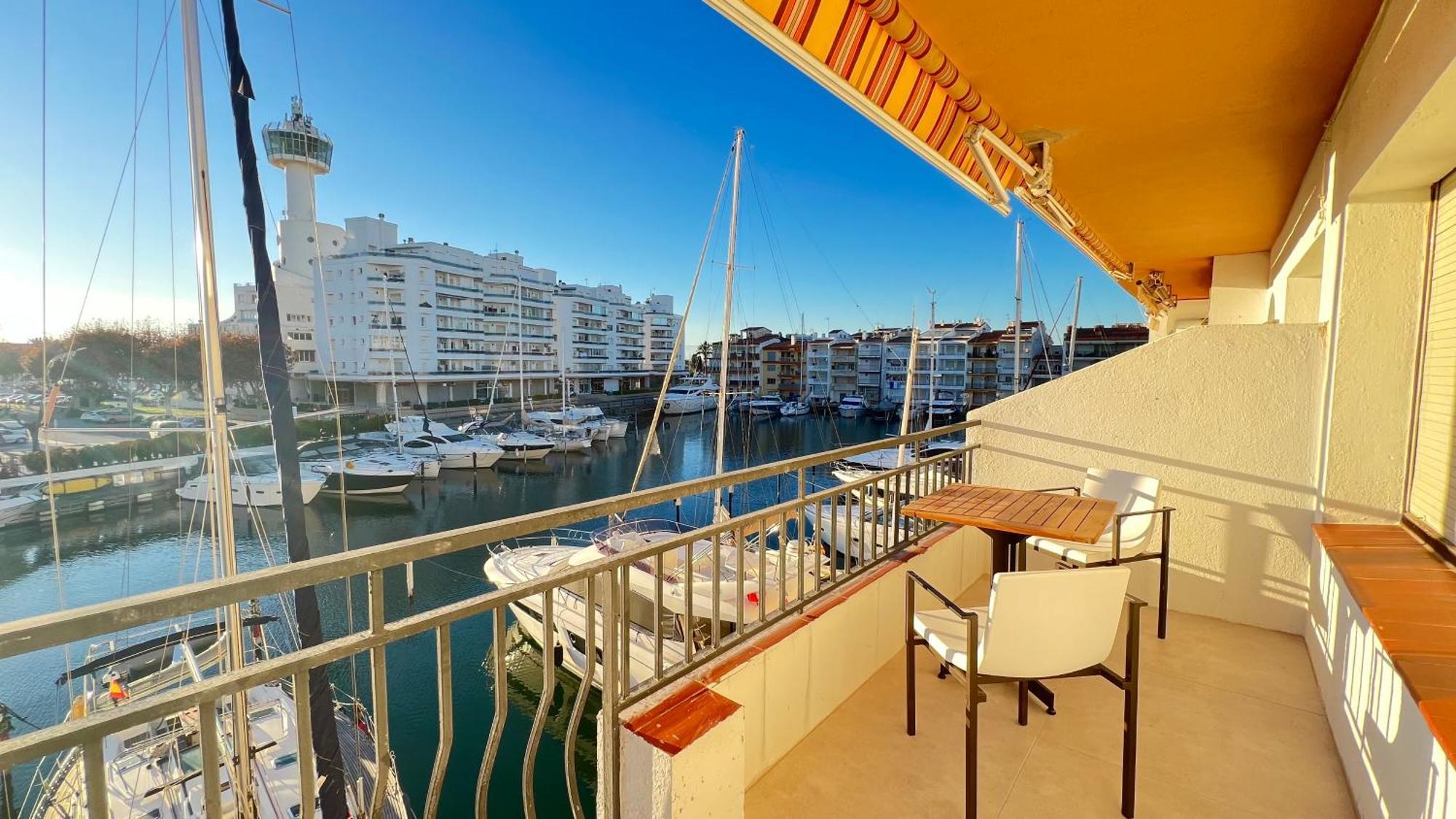 Estudio Frente Al Canal Con Terraza Empuriabrava Extérieur photo
