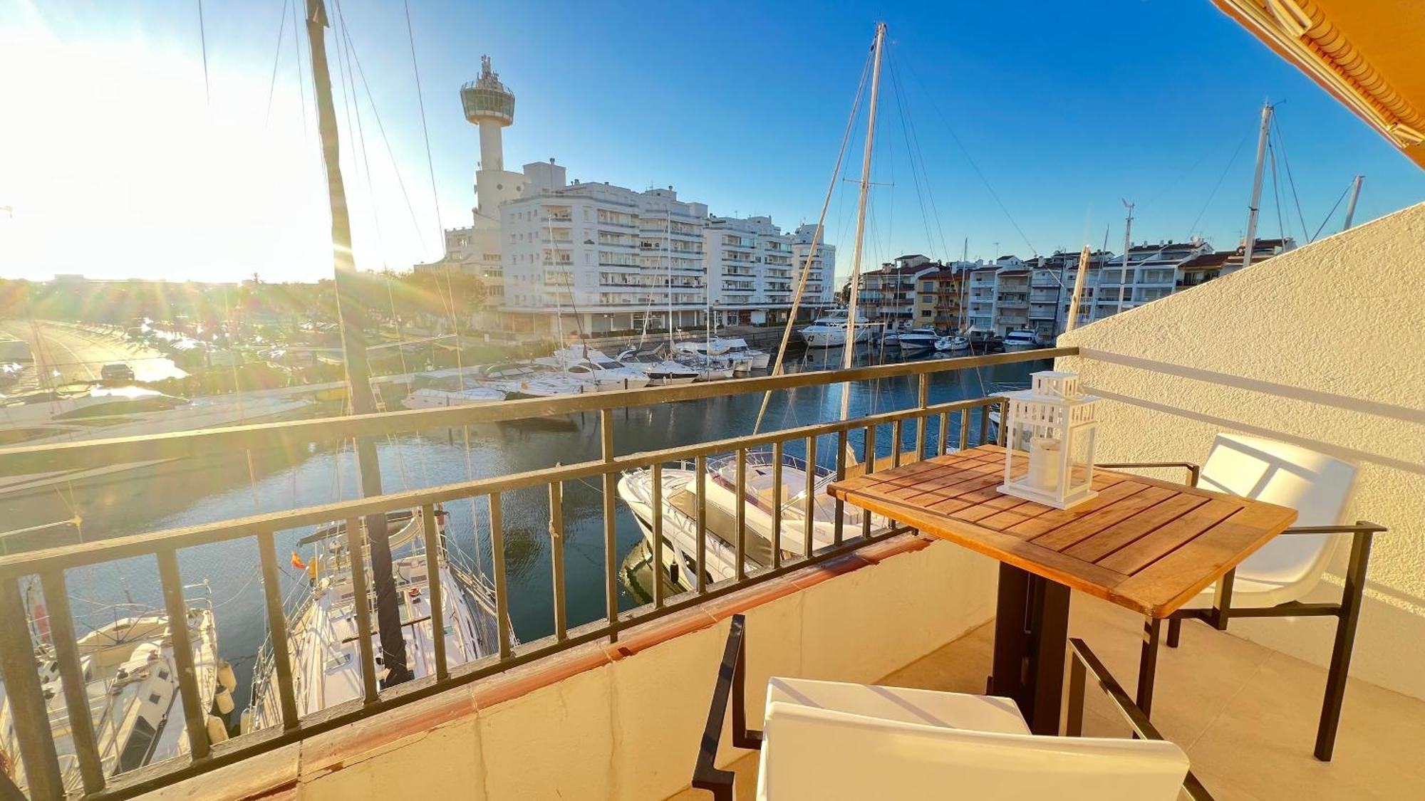 Estudio Frente Al Canal Con Terraza Empuriabrava Extérieur photo
