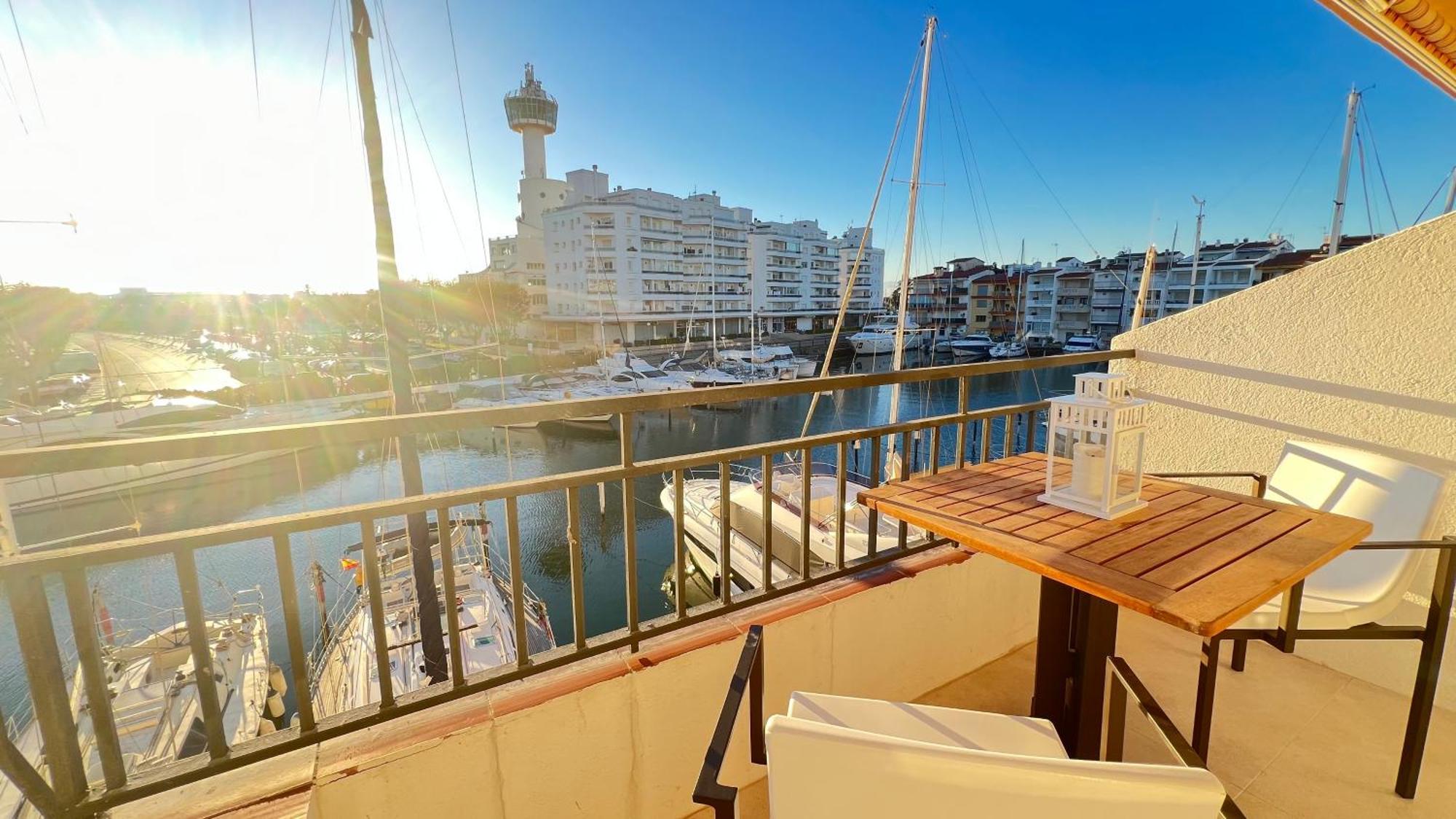 Estudio Frente Al Canal Con Terraza Empuriabrava Extérieur photo